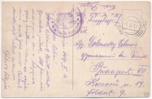 1917 Mitrovica, Kosovska Mitrovica; + tábori posta (creases)