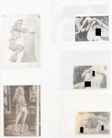 cca 1900-1960 Nagy erotikus és pornó fotó gyűjtemény. Összesen 420 db fotó albumban. Az elején külön...