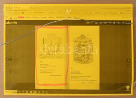 Kozma István (1937-2020): Kompozíció. Vegyes technika, papír. Jelzett. Üvegezett keretben. 72x82 cm ...