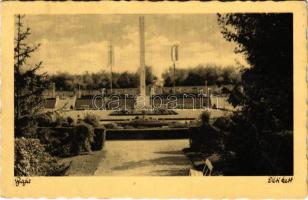 1949 Baja, Déri kert, országzászló (fl)