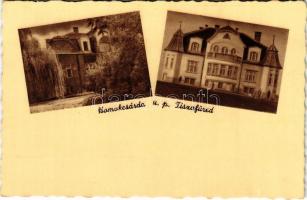 Tiszafüred, Homokcsárda, Kemény-kastély. Schwarcz Benedek kiadása