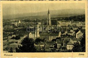 Kolozsvár, Cluj; látkép / general view (szakadás / tear)