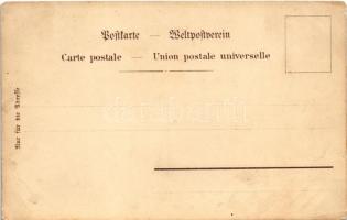 Lautenbach, Kirche, Kanzel / church. Gebr. Künzli Nr. 363. Art Nouveau, floral, litho (EK)