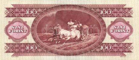 1984. 100Ft (4x) egymásutáni sorszámmal T:II+ Csak egyszer hajtva, törve nem!