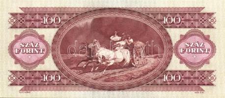 1984. 100Ft (4x) egymásutáni sorszámmal T:II+ Csak egyszer hajtva, törve nem!