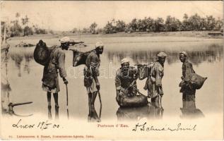 1900 Porteurs d&#039;Eau / Egyiptomi vízhordók / Egyptian folklore, water carriers (EK)