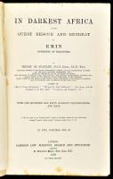 Henry M Stanley: In Darkest Africa. Vol II. London, 1890, Sampson Low Marston. 472 p. Angol nyelven....