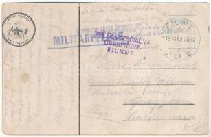 1916 Abbazia, Opatija; Kiadja Bruchsteiner és fia, litho + "A Magyar vörös kereszt egylet...&qu...