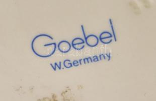 Goebel kecskepásztor fiú. Mázas kerámia, jelzett, hibátlan 16 cm