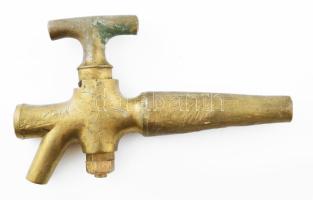 Réz hordócsap 25 cm