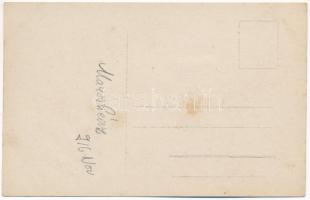 1916 Maroshévíz, Oláhtoplica, Toplita, Toplica; két vonat összeütközött, gőzmozdonyok és katonák / t...