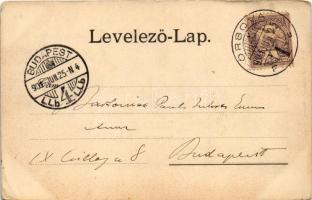 1901 Ada Kaleh, Török bazár, vízipipázó Bego Mustafa. Mehemet Fehmi kiadása / Turkish bazaar shop, B...