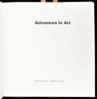 Scheepmaker, H.J. (szerk.): Adventure in Art. New York, é.n. (1969?), Harry N. Abrams. Angol nyelven. Színes képekkel, többek közt Victor Vasarely, Nicolas Schoeffer, Francis Bacon, David Hockney műveinek reprodukcióival illusztrált. Kiadói egészvászon kötésben, kiadói papír védőboritóban. A tételhez tartozik Anton E. Rupert dél-afrikai műgyűjtő (Rupert Museum) Haraszty István "Édeskének (1934-2022), Kossuth-díjas szobrász, festőművésznek 1994-ben kelt levele, amelyben budapesti találkozásukról és a könyv küldéséről ír. Egy gépelt oldal, Anton E. Rupert autográf aláírásával.