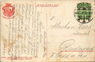 1911 Szabadka, Subotica; Izraelita templom, zsinagóga, piac, gyógyszertár / synagogue, market, pharm...