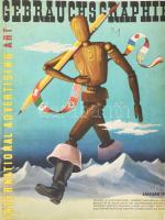 1941 Gebrauchsgrafk iparművészeti alkalmazott grafika folyóirat teljes évfolyama bekötve