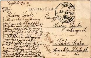 1912 Cegléd, Barta és Berger Divatáruháza, Cégtulajdonosok Fischer és Steinfeld, üzlet. Zoltán Zsigm...