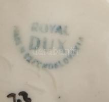 Royal dux építőjátékos gyerek. Matricás, jelzett, hibátlan 11 cm