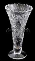 Kristály váza. Hibátlan 21 cm