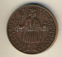 1977. "MÉE-László király emlékének" piefort (vastag) Br emlékérem T:1