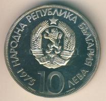 Bulgária 1975. 10L Ag "Olimpiai Kongresszus" T:exPP