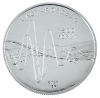 2022. 7500Ft Ag "Magyar származású Wolf-díjasok - Lax Péter" kapszulában, tanúsítvánnyal T...