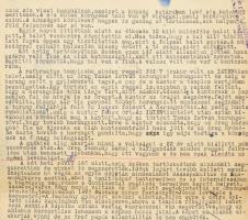 1940. szeptember-október, az erdélyi bevonulásban résztvevő katona magánnaplója, amelyben saját szem...