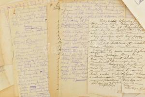 cca 1910-1920 Fogművesi (fogtechnikusi) tanfolyam kéziratos jegyzetei ("A fogászat és fogtechni...