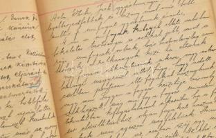 cca 1910-1920 Fogművesi (fogtechnikusi) tanfolyam kéziratos jegyzetei ("A fogászat és fogtechni...