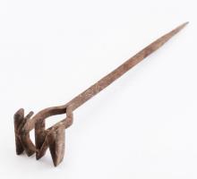 Marha billog, rozsdás, h: 53 cm