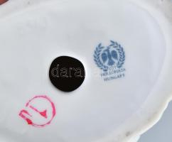 Hollóházi fájdalmas Szűzanya. Fehér mázas, jelzett, hibátlan 15 cm