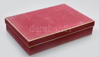 Kalocsai porcelán hat személyes mokkás készlet. Kézzel festett, jelzett, hibátlan díszdobozban