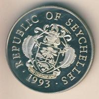 Seychelle-szigetek 1993. 25R Ag "Űrrepülőgép" T:exPP