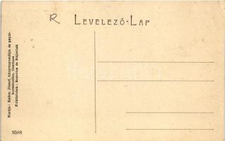 Anina, Stájerlakanina, Steierdorf; Piac tér árusokkal, háttérben a gyár. Kaden József kiadása 9588. ...