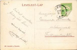 1913 Nezsider, Neusiedl am See; utca, üzlet. Horváth J. kiadása / Strasse, Geschaft / street, shop (...