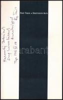 Papp Tibor: Disztichon alfa - Első magyar versgenerátor. Papp Tibor (1936- 2018) József Attila-díjas...