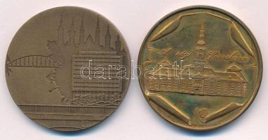 Lapis András (1942-) 1983. "100 éve épült újjá a szegedi Tanácsháza / A régi városháza" br...