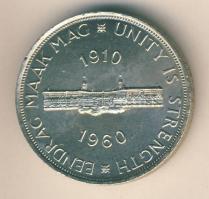 Dél-Afrikai Köztársaság 1960. 5S Ag "Dél-Afrikai Unió" T:2