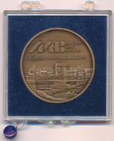 DN "Gróf Széchenyi István / MHB Magyar Hitelbank Rt" bronz emlékérem eredeti, plombált ÁPV...