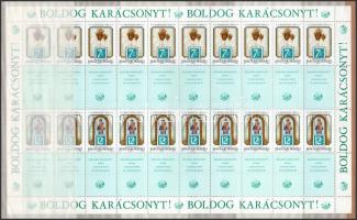 10 klf teljes ív az 1990-es, 2000-es évekből 2 berakólapon (56.000) / 10 different complete sheets from the 1990-2000s