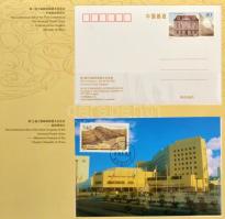 1999 A Kínában rendezett bélyeg világkiállítás emlékalbuma, nagyon ritka! / The 22nd congress of the...