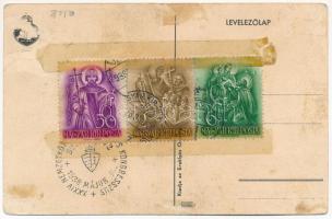 "Mert a hit az erő! Mert aki hisz, győzött" (Hiszekegy) Kiadja az Ereklyés Országzászló Na...