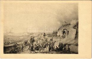 Arad, Arad bevétele 1849. június 28-án, 1848-49-es forradalom és szabadságharc déli hadszíntér. Komlós "Negyvennyolc" sorozat I. 22. / Battle of Arad, Hungarian Revolution of 1848 (EB)