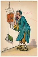 Types Humoristiques - 20 Cartes détachables par P. Néri / Humoros francia karikatúra képeslap füzet ...