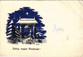 Boldog Magyar Karácsonyt! / Hungarian irredenta Christmas greeting s: Bozó (EB)