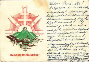 1939 Magyar Feltámadást! / Hungarian irredenta greeting s: Bozó (EB)