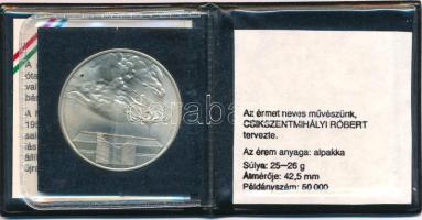 Csíkszentmihályi Róbert (1940-2021) 1989. "1956-1989 Vértanúink emlékére" MDF alpakka emlé...