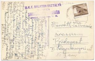 Badacsony, Szent György-hegy, Szentgyörgyhegy, Darányi Turistaház a világhírű bazaltorgonával. Domon...