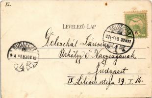 1904 Kolozsvár, Cluj; Magy. kir. egyetemi klinika ideg és elme gyógyászata. Schuster Emil kiadása / ...