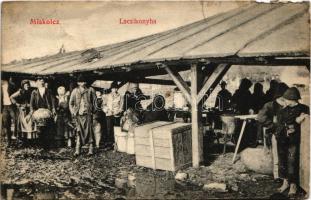 1908 Miskolc, Laczikonyha (lacikonyha). Gedeon András kiadása (szakadás / tear)