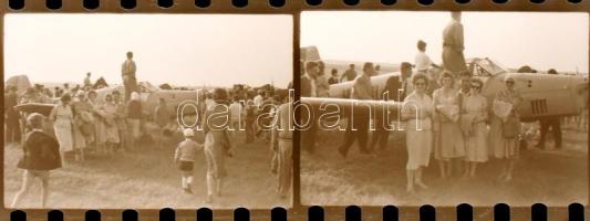 1957 Szolnoki repülőnap, 16 db negatív kocka